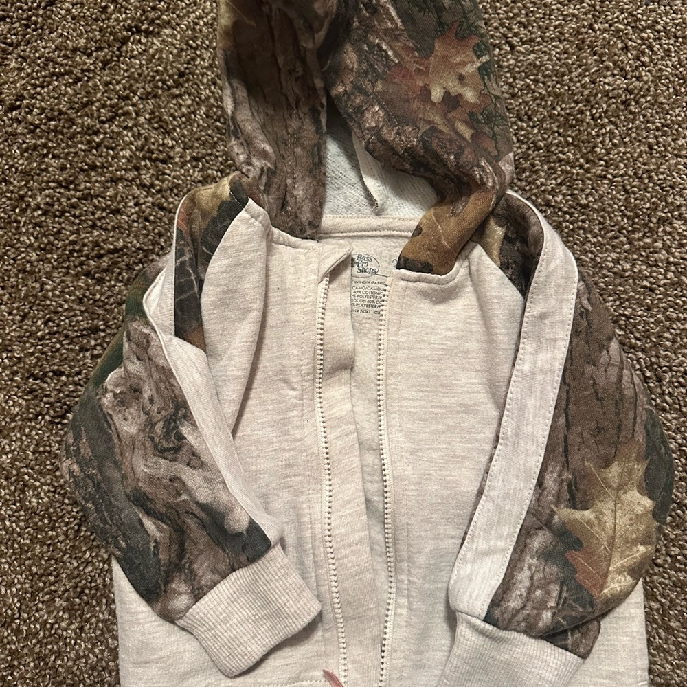 Bass Pro Shops Kids Camouflage Hoodie